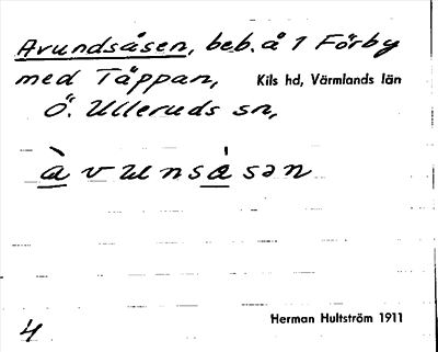 Bild på arkivkortet för arkivposten Avundsåsen