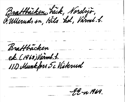 Bild på arkivkortet för arkivposten Brattbäcken