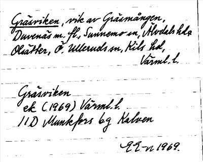 Bild på arkivkortet för arkivposten Gräsviken
