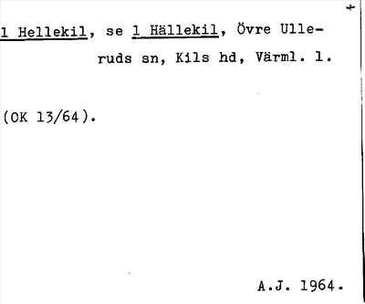Bild på arkivkortet för arkivposten Hellekil, se 1 Hällekil