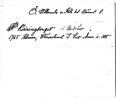 Bild på arkivkortet för arkivposten »Kiäringberget»