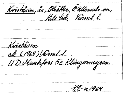 Bild på arkivkortet för arkivposten Kviståsen