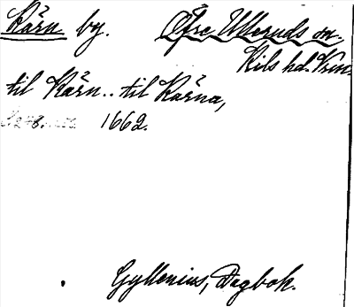 Bild på arkivkortet för arkivposten Kärn
