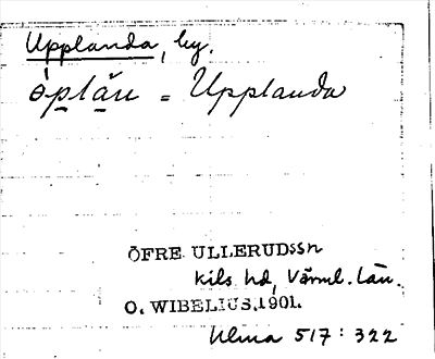 Bild på arkivkortet för arkivposten Upplanda