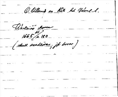 Bild på arkivkortet för arkivposten »Westsiöö Mossen»