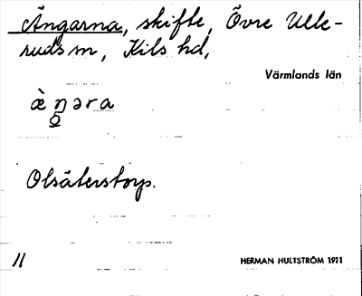 Bild på arkivkortet för arkivposten Ängarna
