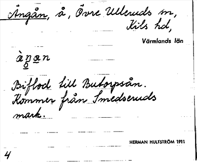 Bild på arkivkortet för arkivposten Ängån