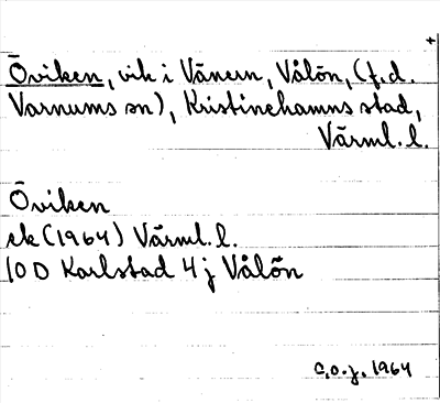 Bild på arkivkortet för arkivposten Öviken