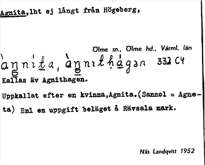 Bild på arkivkortet för arkivposten Agnita