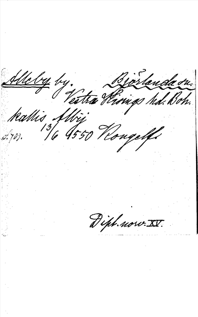 Bild på arkivkortet för arkivposten Alleby