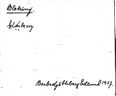 Bild på arkivkortet för arkivposten Bleking