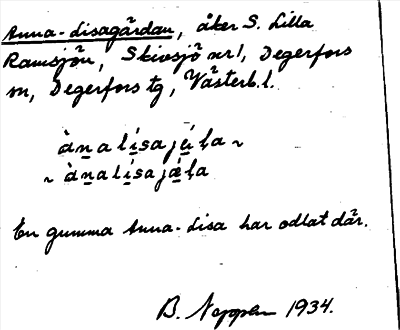 Bild på arkivkortet för arkivposten Anna-Lisagärdan