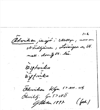 Bild på arkivkortet för arkivposten Ötviken