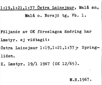 Bild på arkivkortet för arkivposten Östra Lainejaur