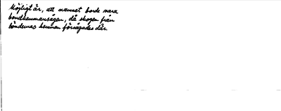 Bild på baksidan av arkivkortet för arkivposten Bondhammarsågen