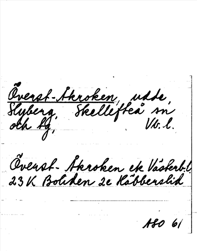 Bild på arkivkortet för arkivposten Överst-Åkroken