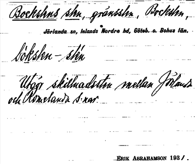 Bild på arkivkortet för arkivposten Bockstens sten