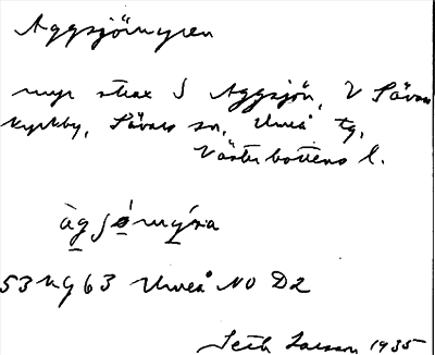 Bild på arkivkortet för arkivposten Aggsjömyren