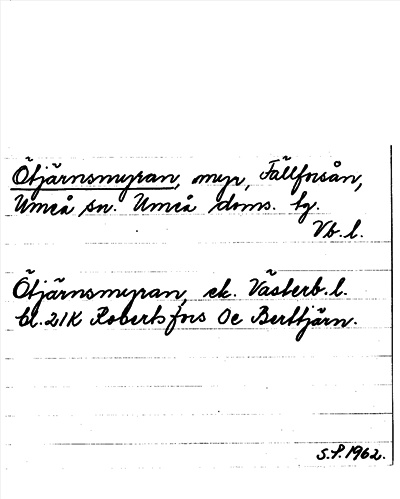 Bild på arkivkortet för arkivposten Ötjärnsmyran