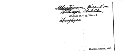 Bild på arkivkortet för arkivposten Abborrtjärnarna