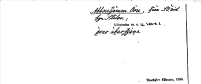 Bild på arkivkortet för arkivposten Abborrtjärnen, Övre