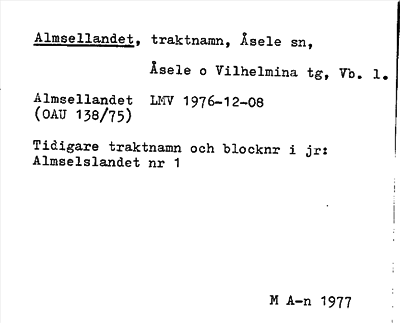 Bild på arkivkortet för arkivposten Almsellandet