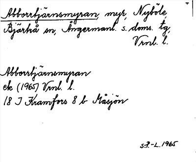 Bild på arkivkortet för arkivposten Abborrtjärnsmyran