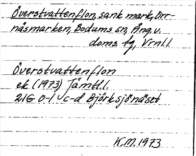 Bild på arkivkortet för arkivposten Överstvattenflon