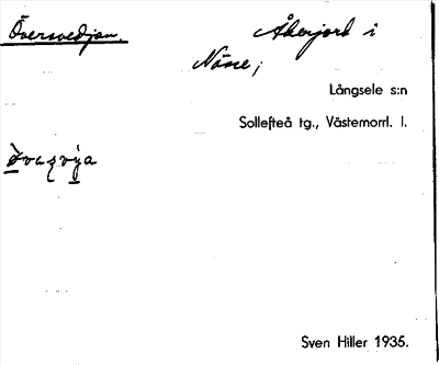 Bild på arkivkortet för arkivposten Översvedjan