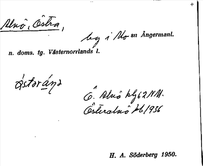Bild på arkivkortet för arkivposten Alnö, Östra