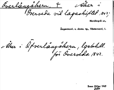 Bild på arkivkortet för arkivposten Överlångåkern
