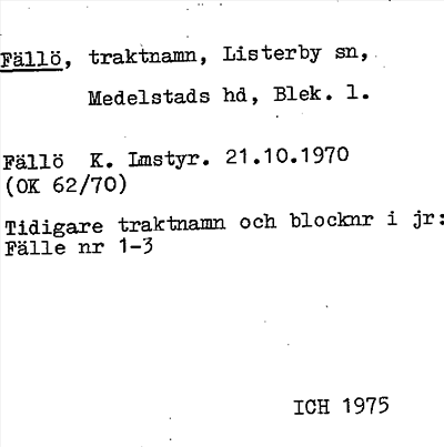 Bild på arkivkortet för arkivposten Fällö