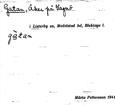 Bild på arkivkortet för arkivposten Gatan