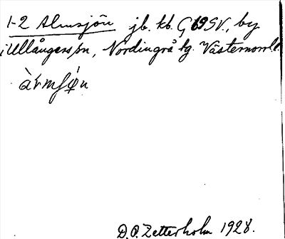 Bild på arkivkortet för arkivposten Almsjön