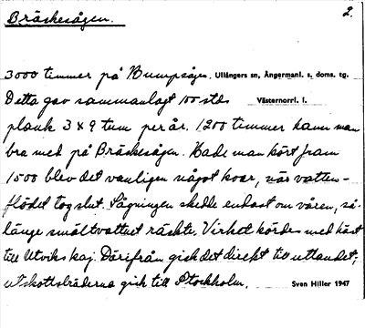 Bild på arkivkortet för arkivposten Bräckesågen