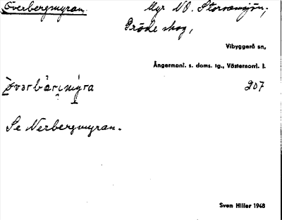 Bild på arkivkortet för arkivposten Överbergmyran