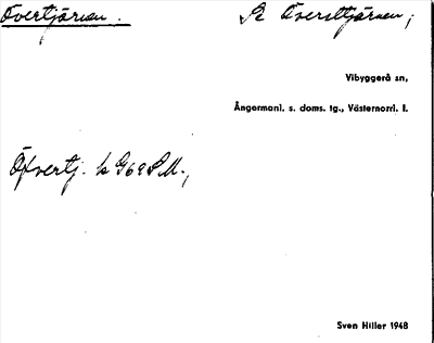 Bild på arkivkortet för arkivposten Övertjärn, se Översttjärnen