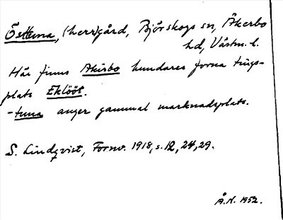 Bild på arkivkortet för arkivposten Östtuna