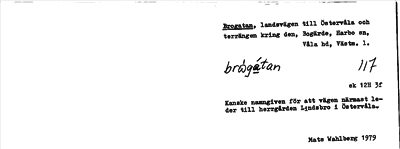 Bild på arkivkortet för arkivposten Brogatan