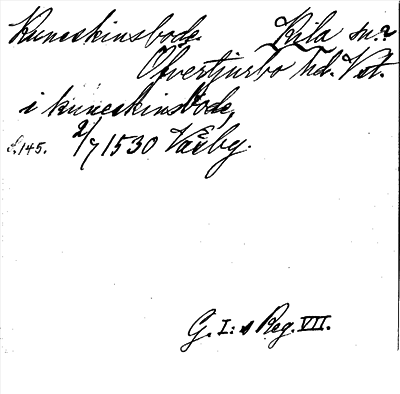 Bild på arkivkortet för arkivposten Kuneskinsbode