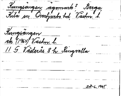 Bild på arkivkortet för arkivposten Kungsängen