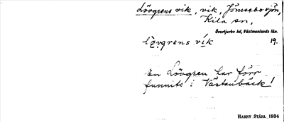 Bild på arkivkortet för arkivposten Lövgrens vik