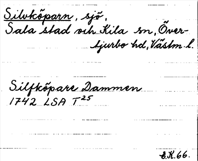 Bild på arkivkortet för arkivposten Silvköparn