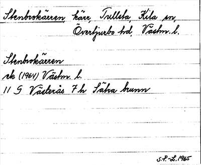 Bild på arkivkortet för arkivposten Stenbrokärren