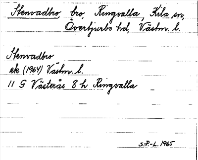 Bild på arkivkortet för arkivposten Stenvadbro