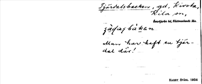 Bild på arkivkortet för arkivposten Tjärdalsbacken