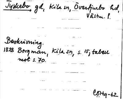 Bild på arkivkortet för arkivposten Tyskebo