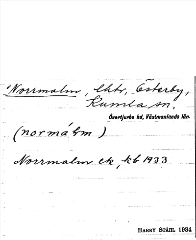 Bild på arkivkortet för arkivposten Norrmalm