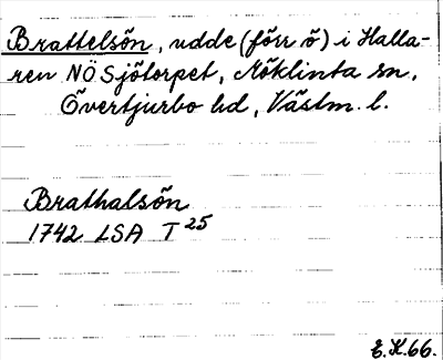 Bild på arkivkortet för arkivposten Brattelsön
