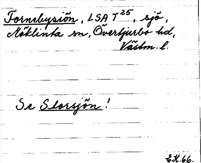 Bild på arkivkortet för arkivposten Fornebysiön, se Storsjön